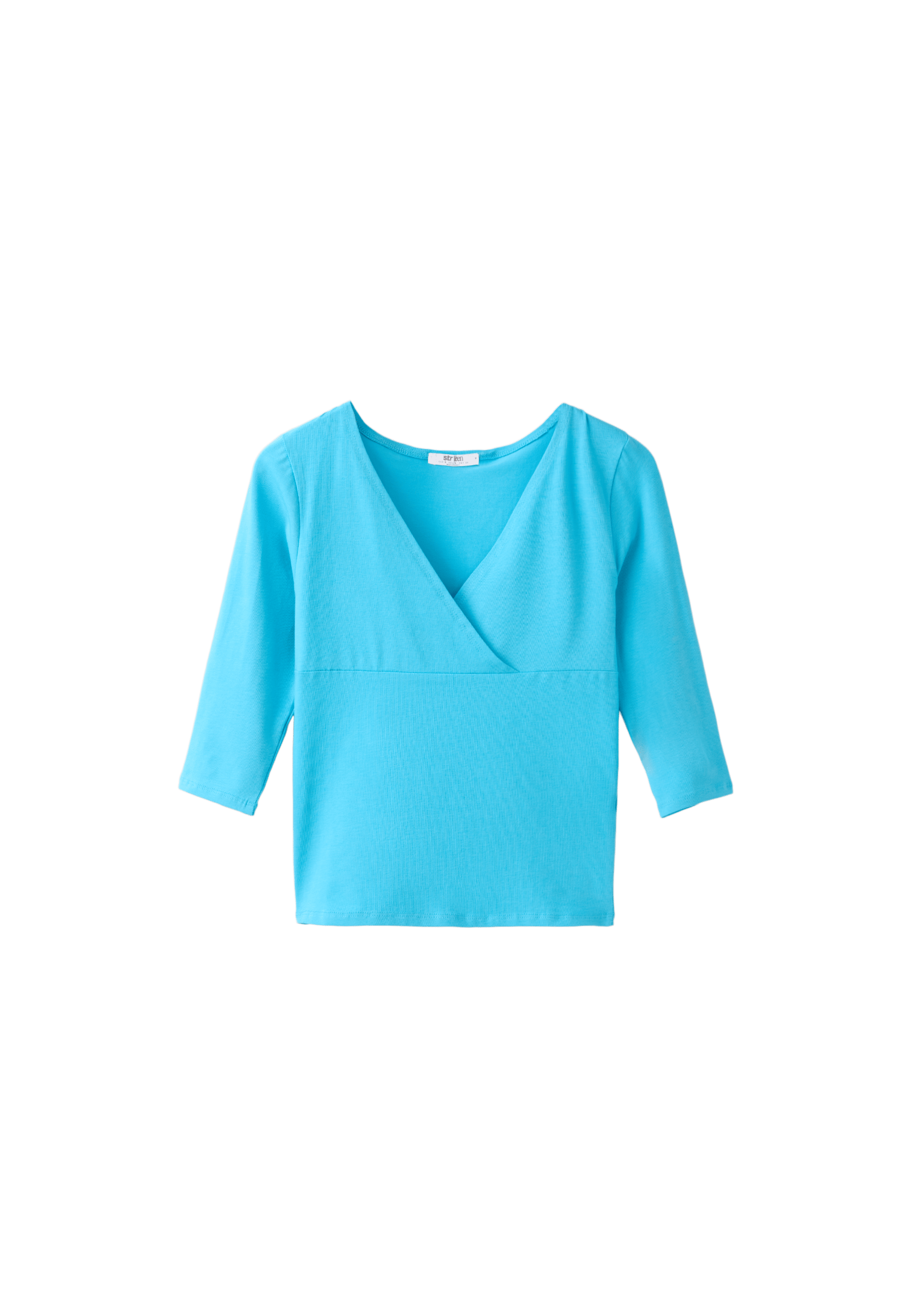 Underbust cut-out top — Turquoise