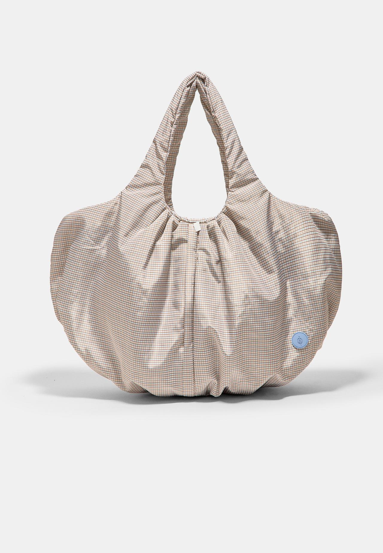 Maxi quilted bag — Sky blue