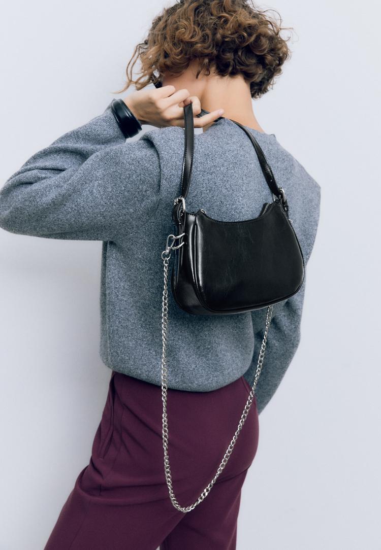 sac epaule lune chaine