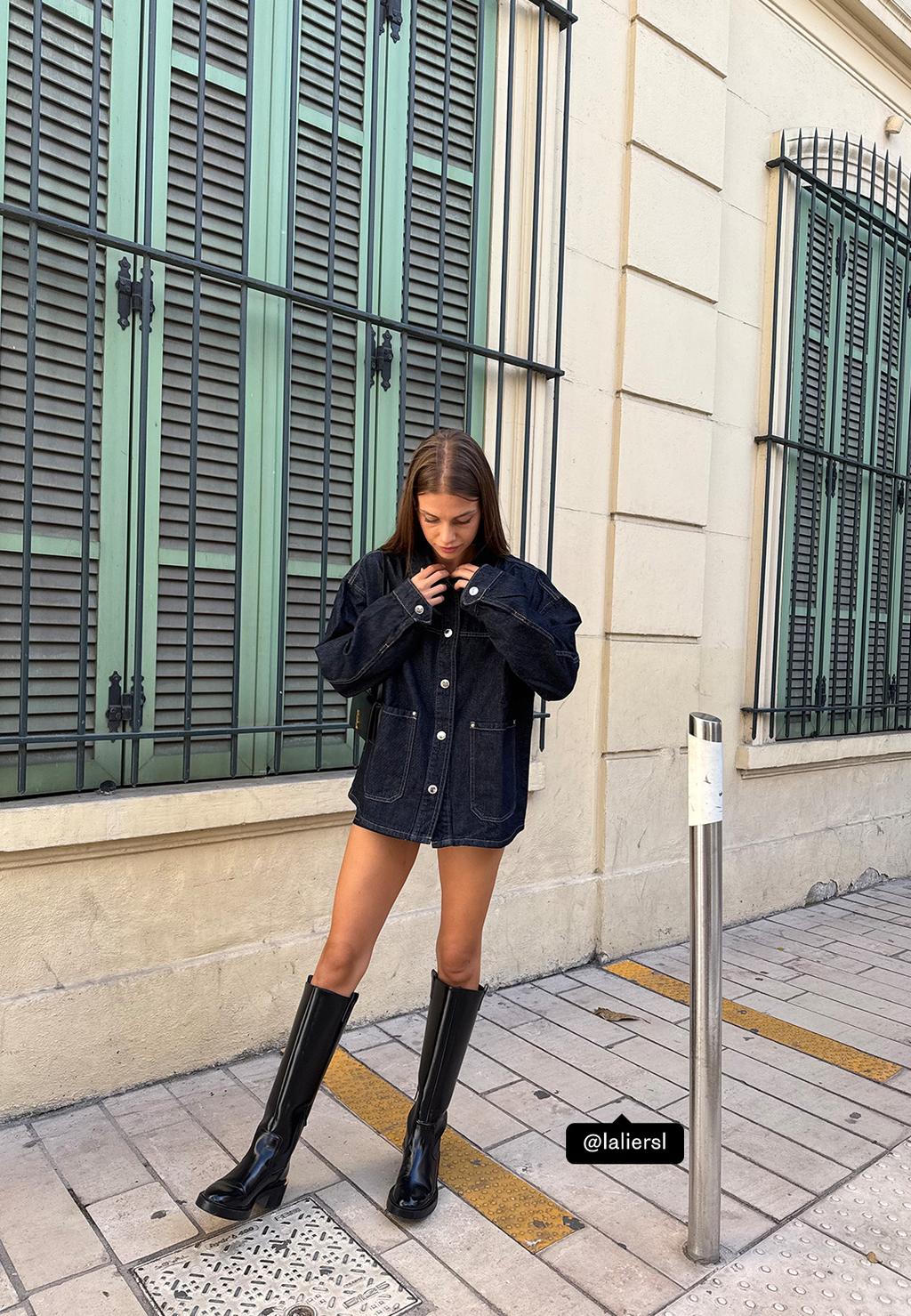 Micro short en denim