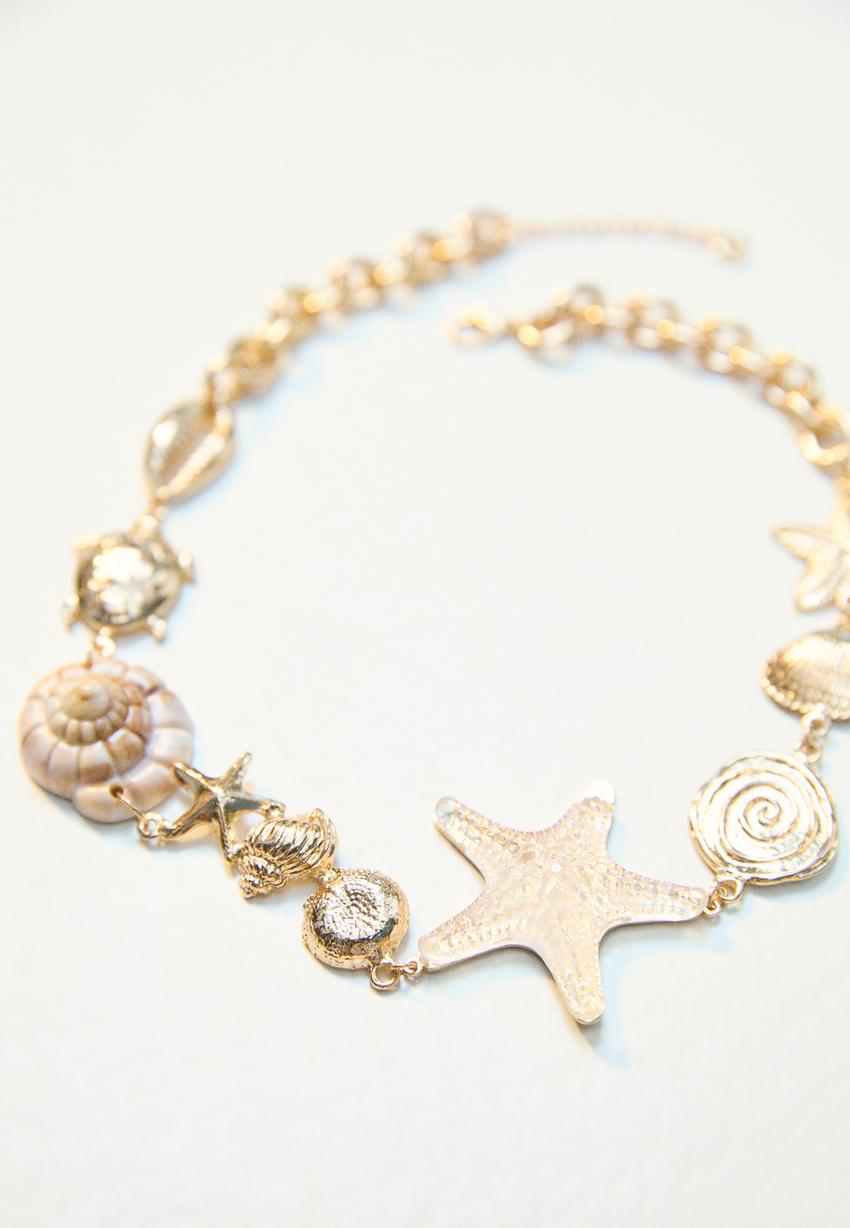 Under the sea star necklace - Women's Accessories | Stradivarius United Kingdom