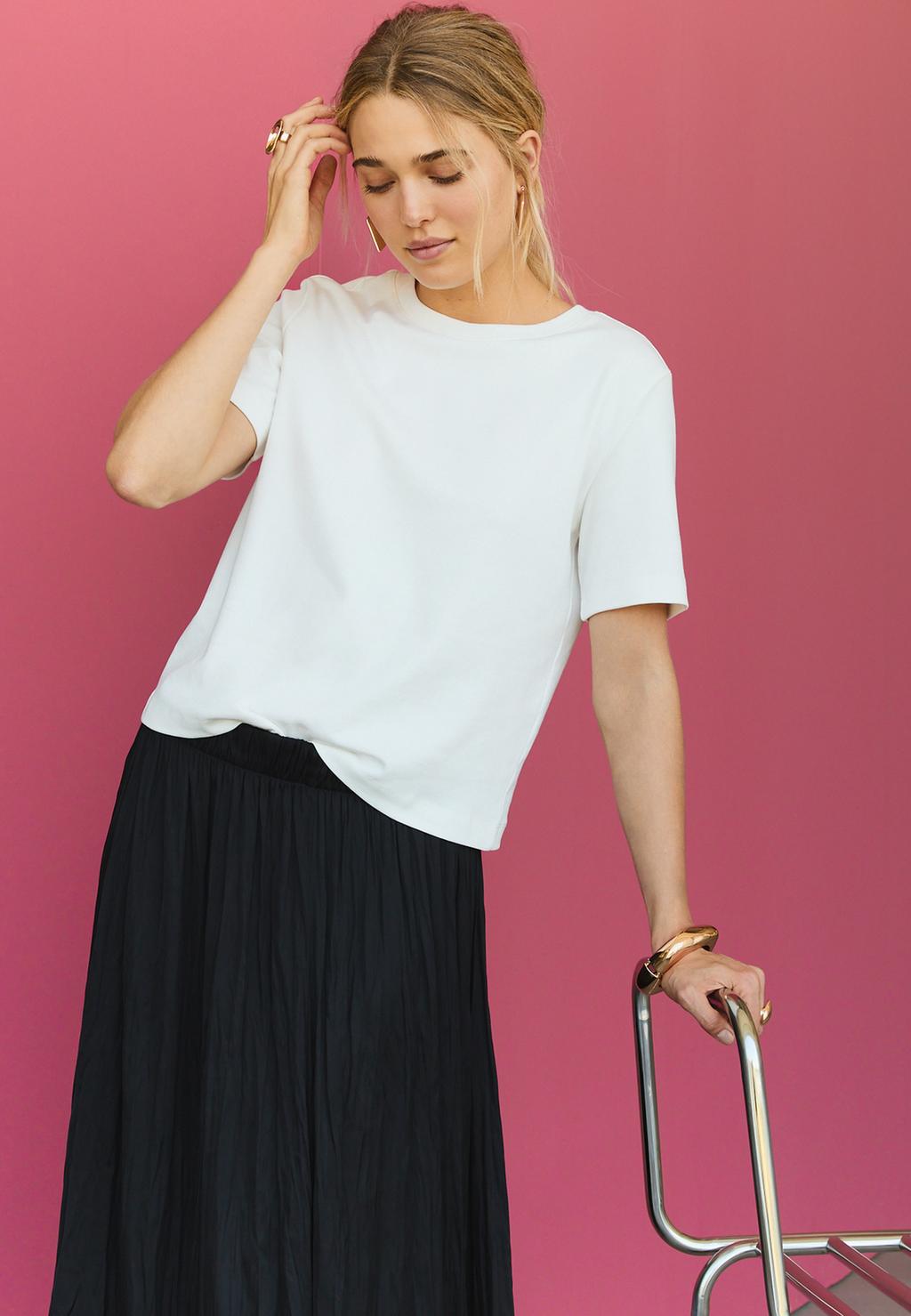 Basic heavy weight regular fit T-shirt