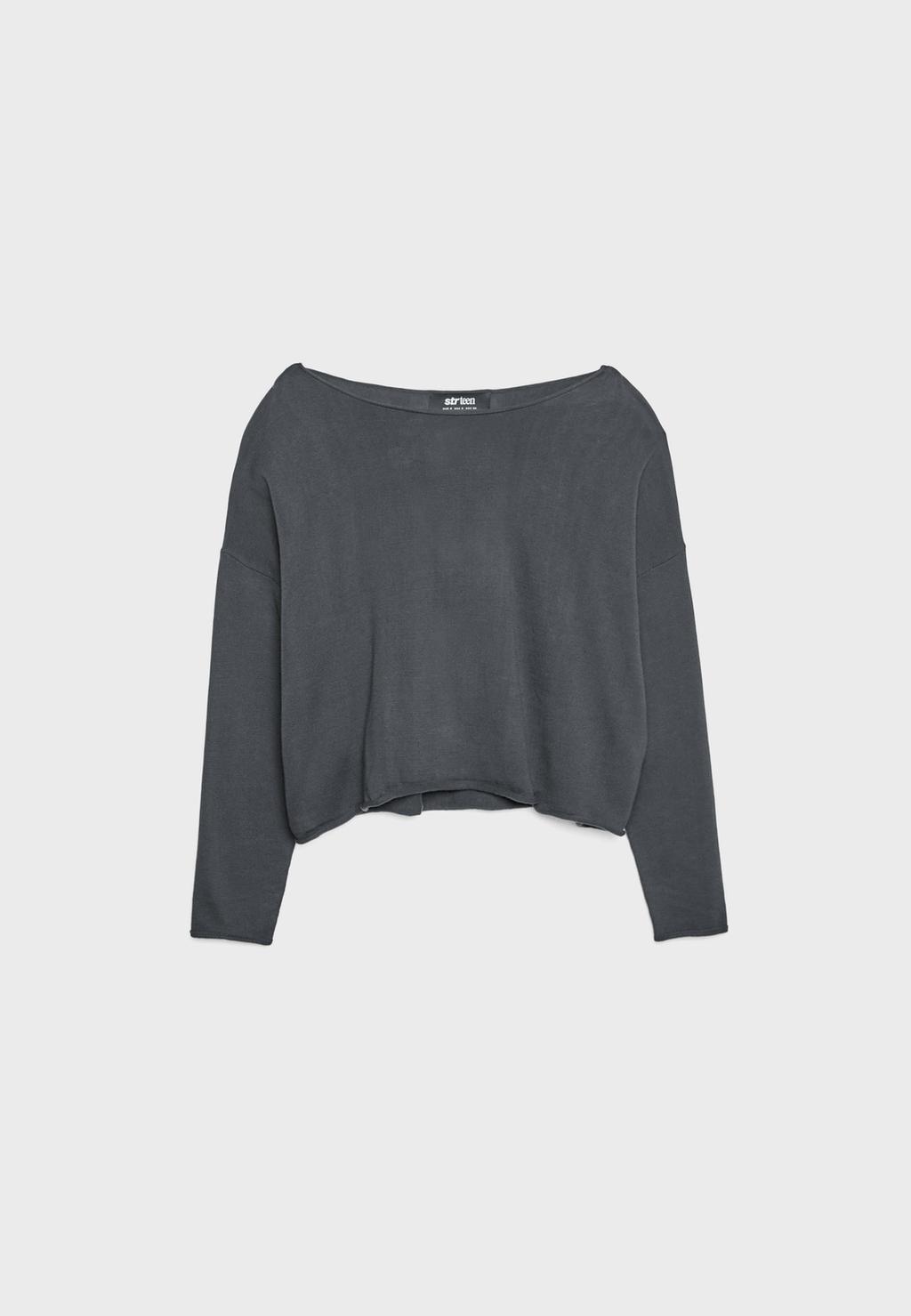 Jersey crop col bateau