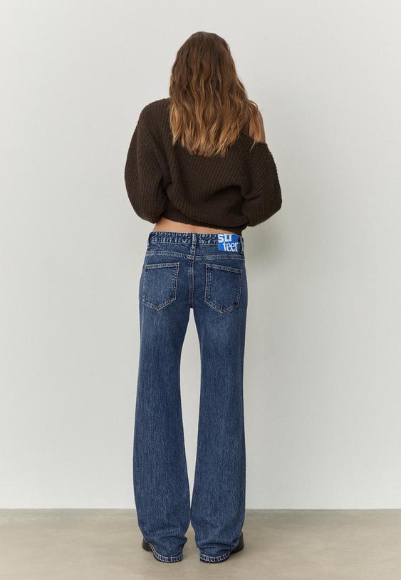 jean bootcut taille basse