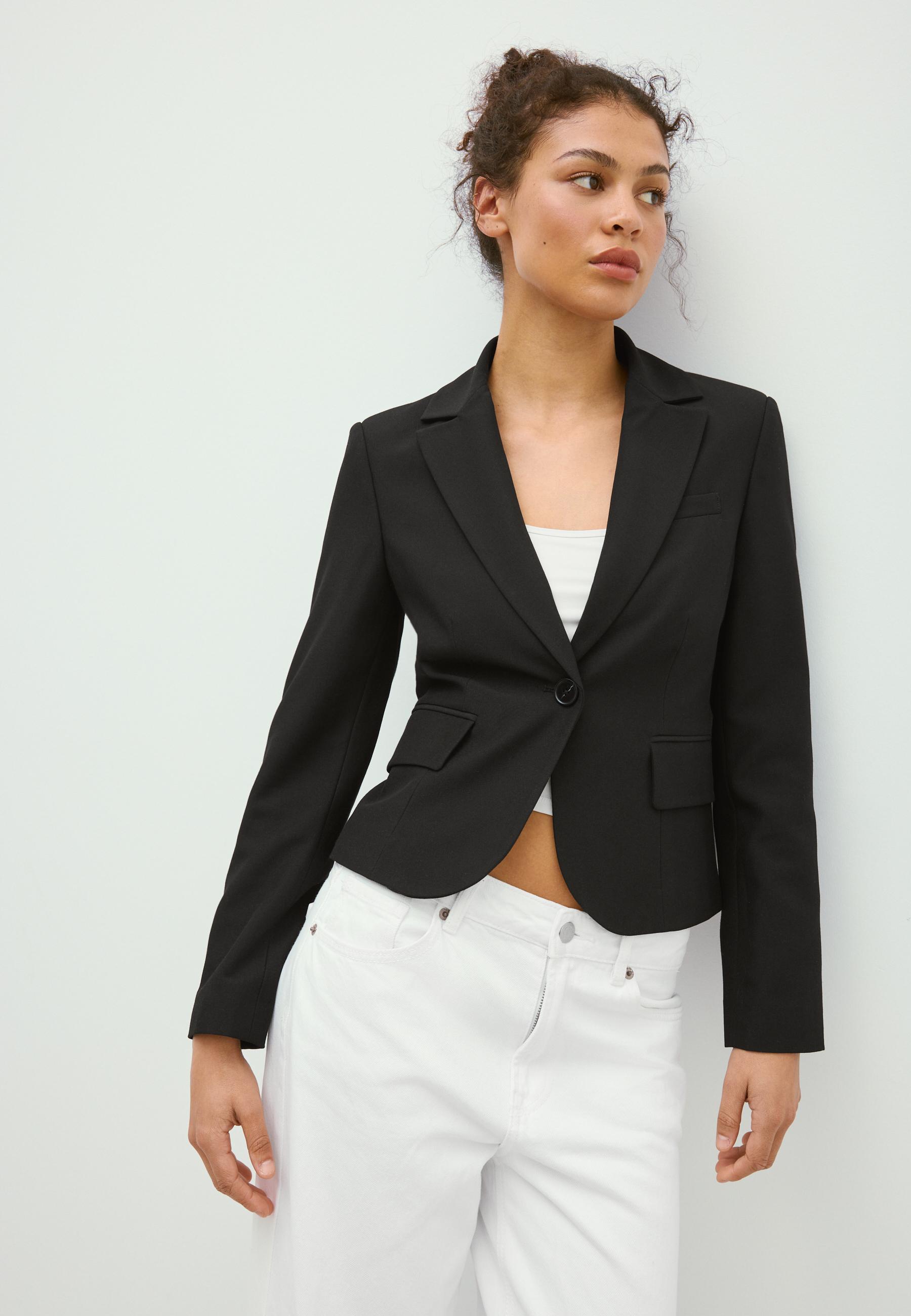 Short blazer — Black