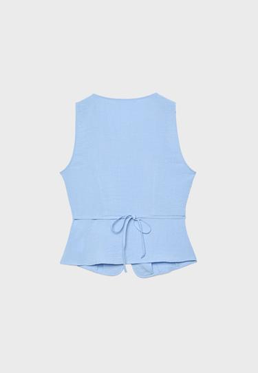 Buttoned waistcoat — Blue 7