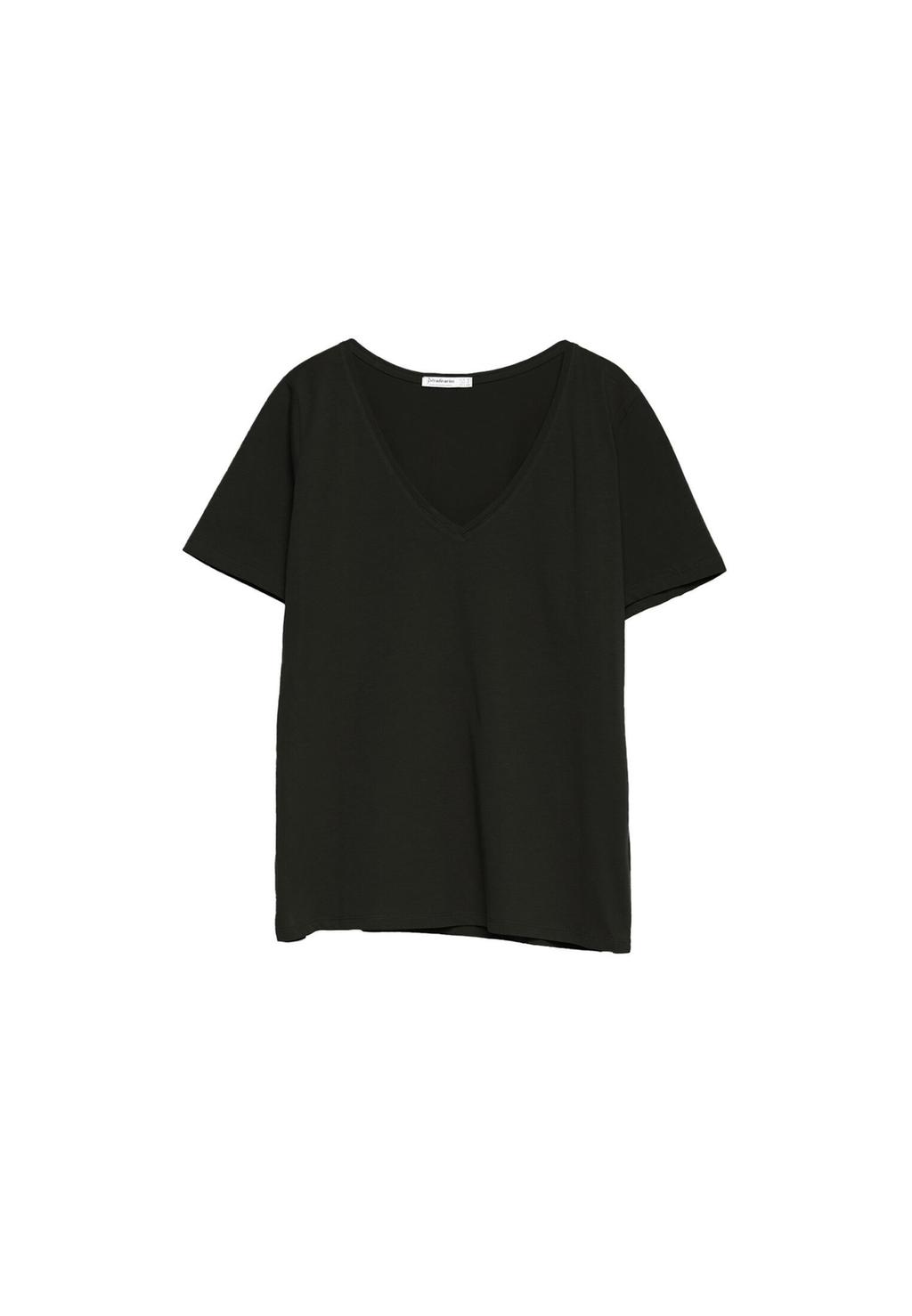 T-shirt basique à col en V