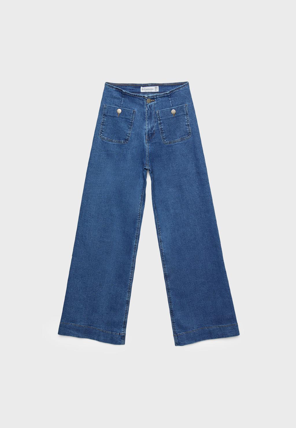 D77 Jeans minimal con tasche