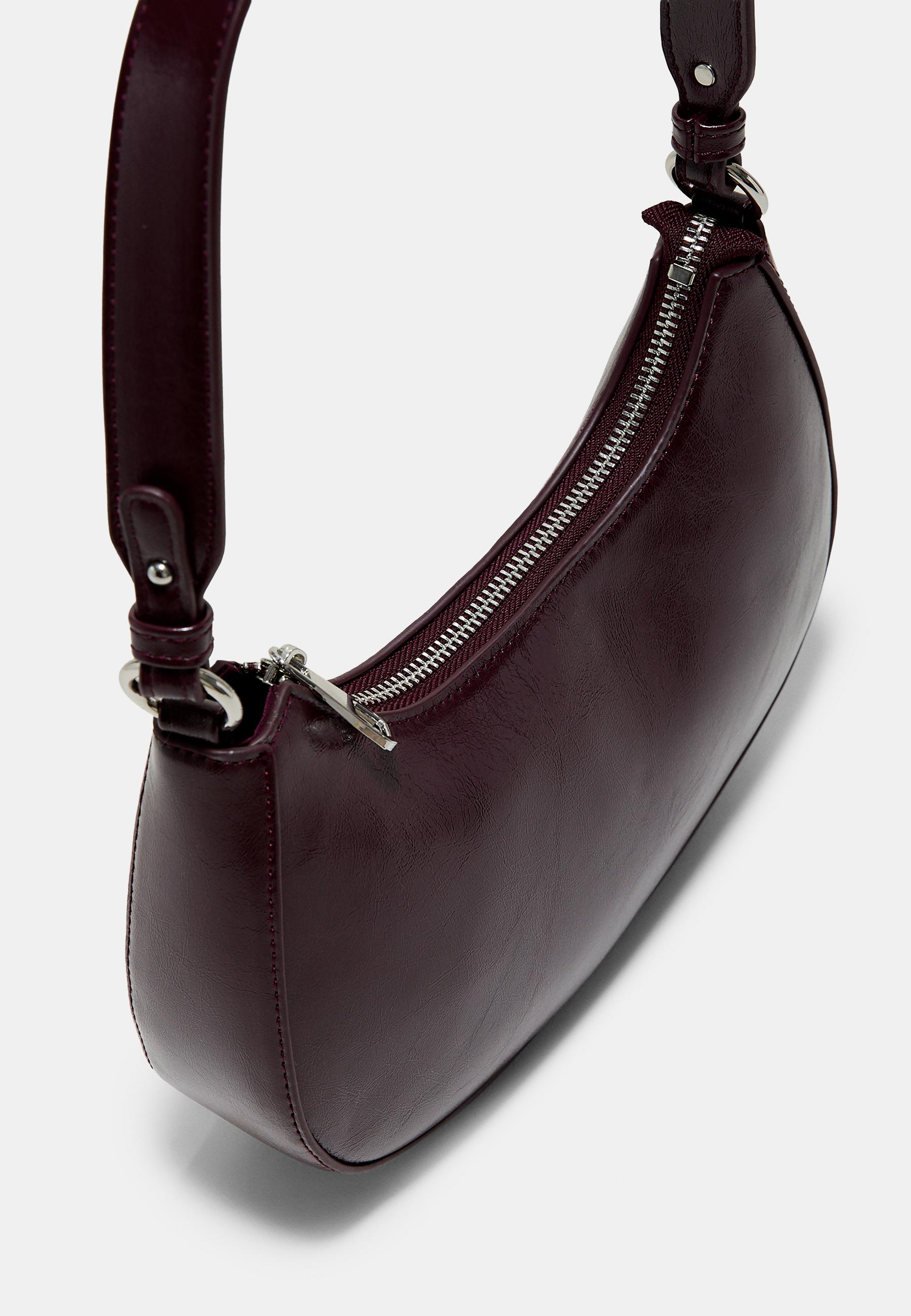Stradivarius Zincirli yarım ay omuz çantası görsel 4