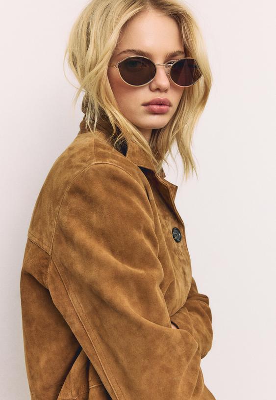 leren jas met zakken