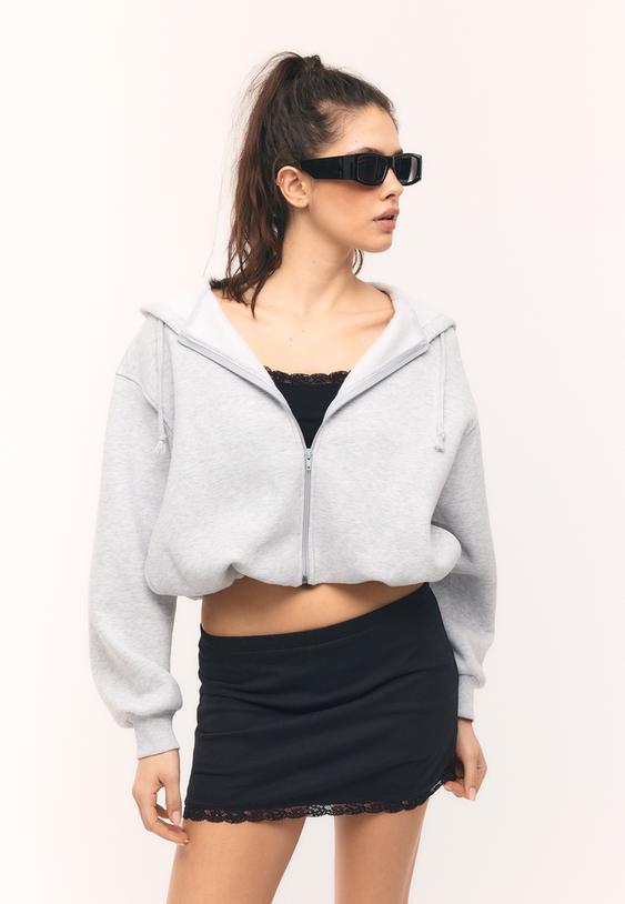 Dantel detaylı şort etek - Görsel 4