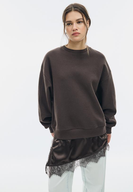 Sportska Majica Sa Satenastim Porubom