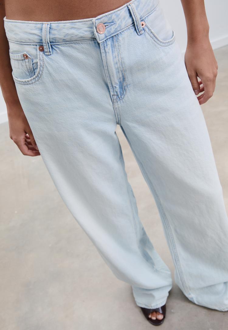 d91 jeans low wide leg