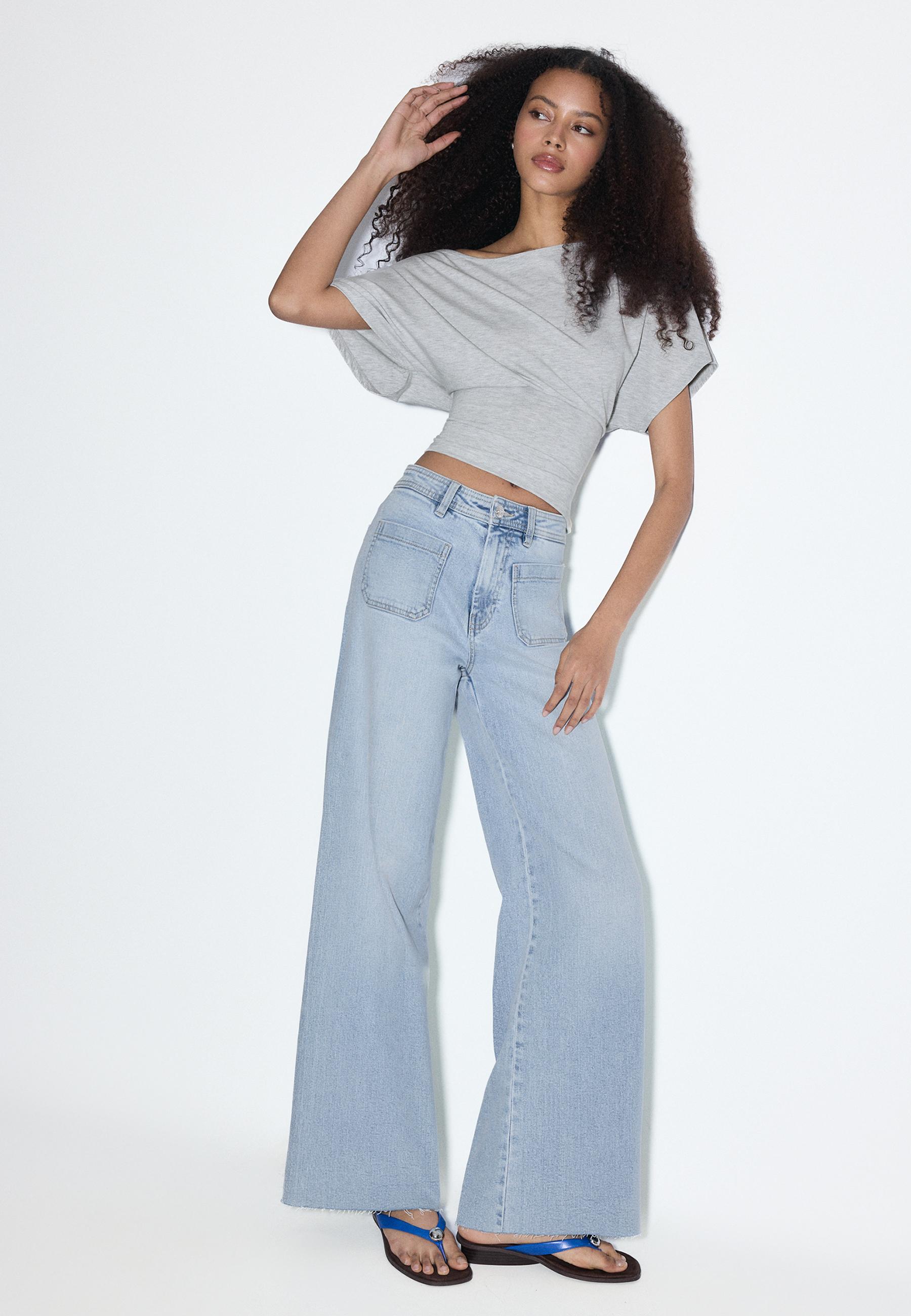 Cepli straight fit jean - Görsel 2