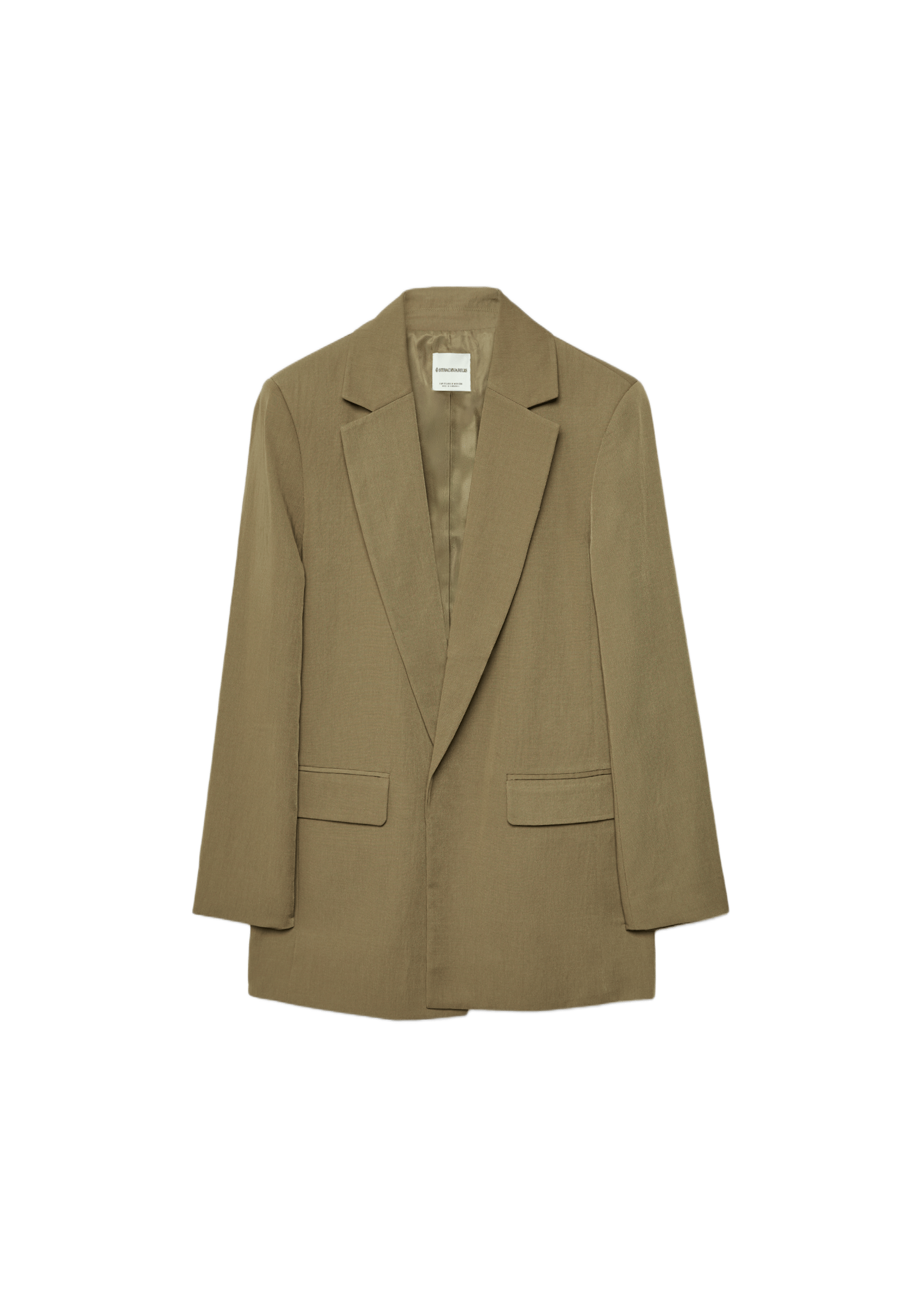 Basic rustic blazer — Olive green