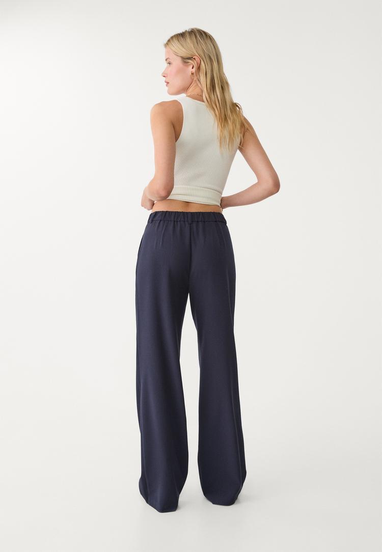 pantalon de vestir recto