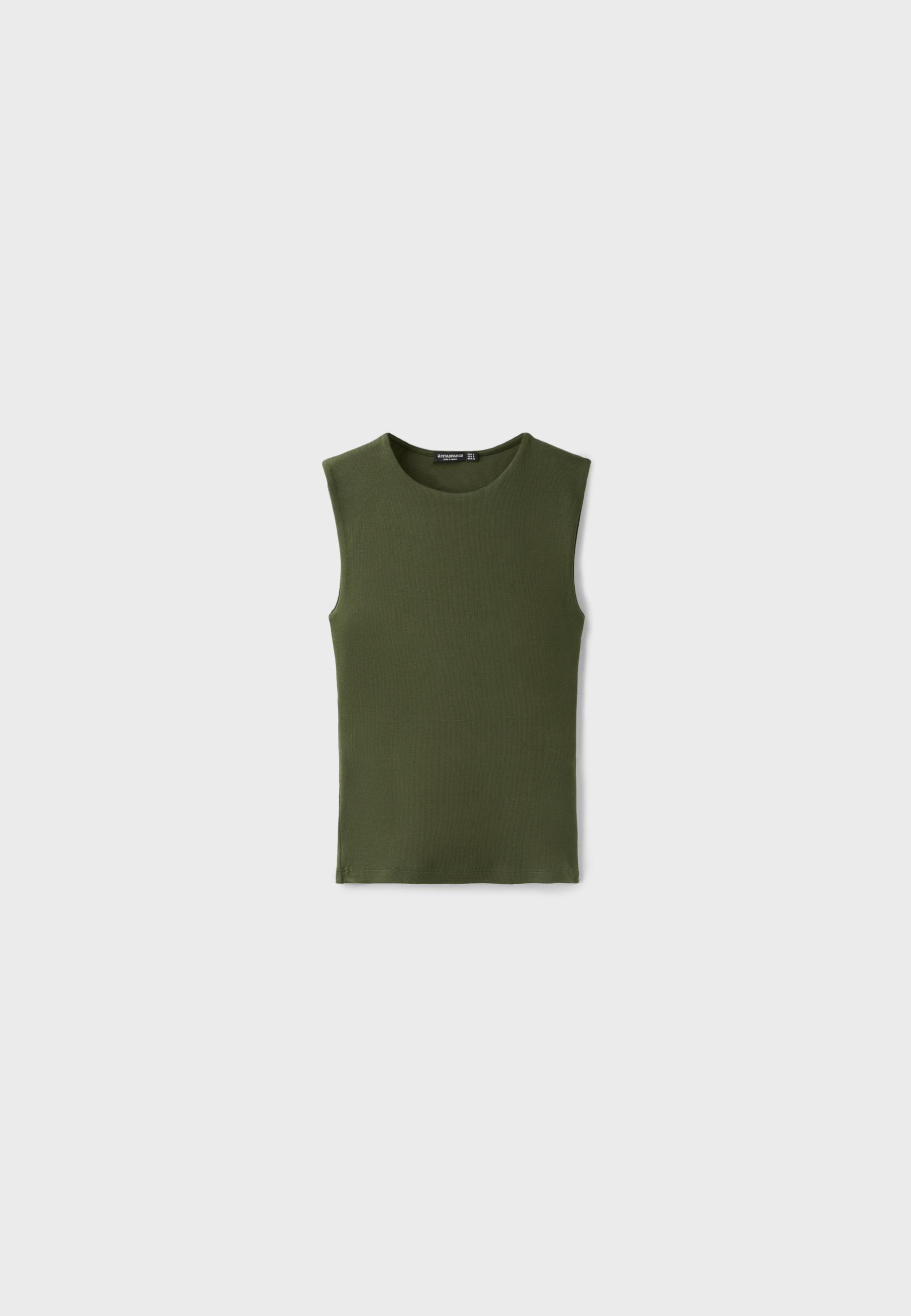 Basic kolsuz tişört - Görsel 6