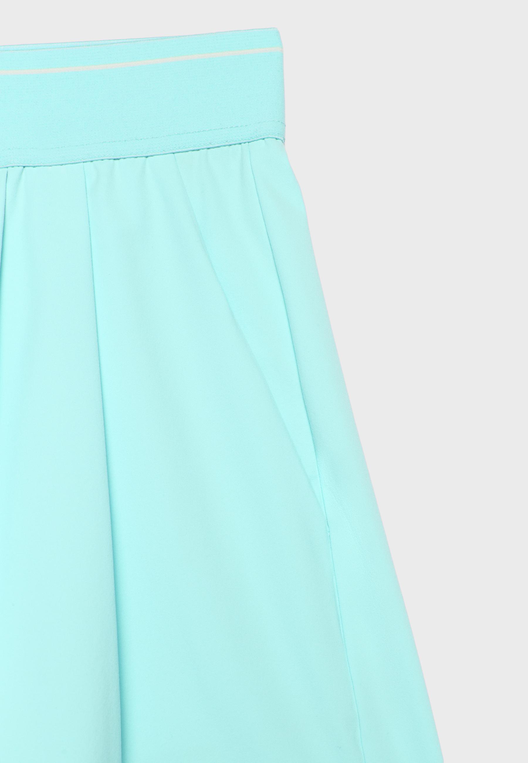 Smart shorts with elasticated waistband — Pastel green