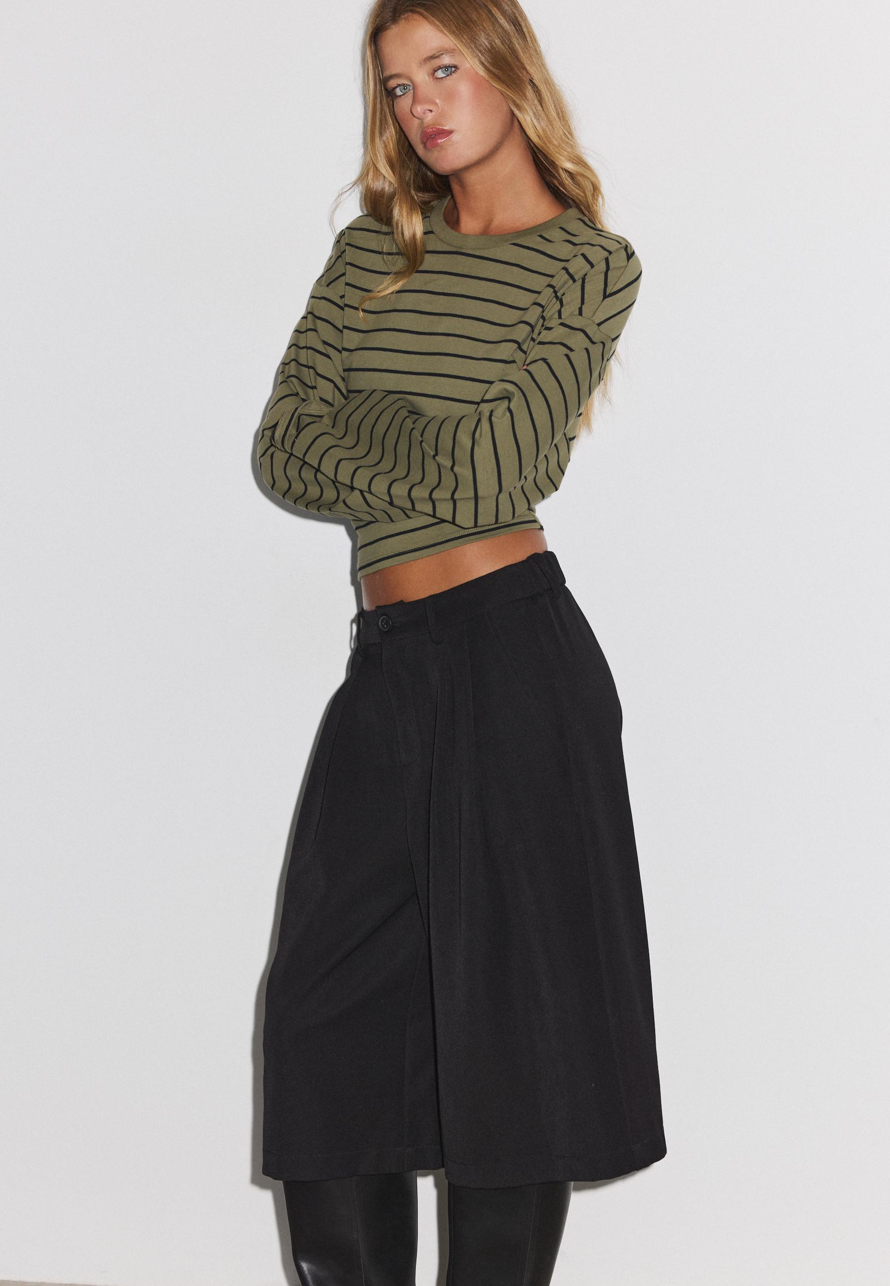 Tailored Bermuda shorts — Black