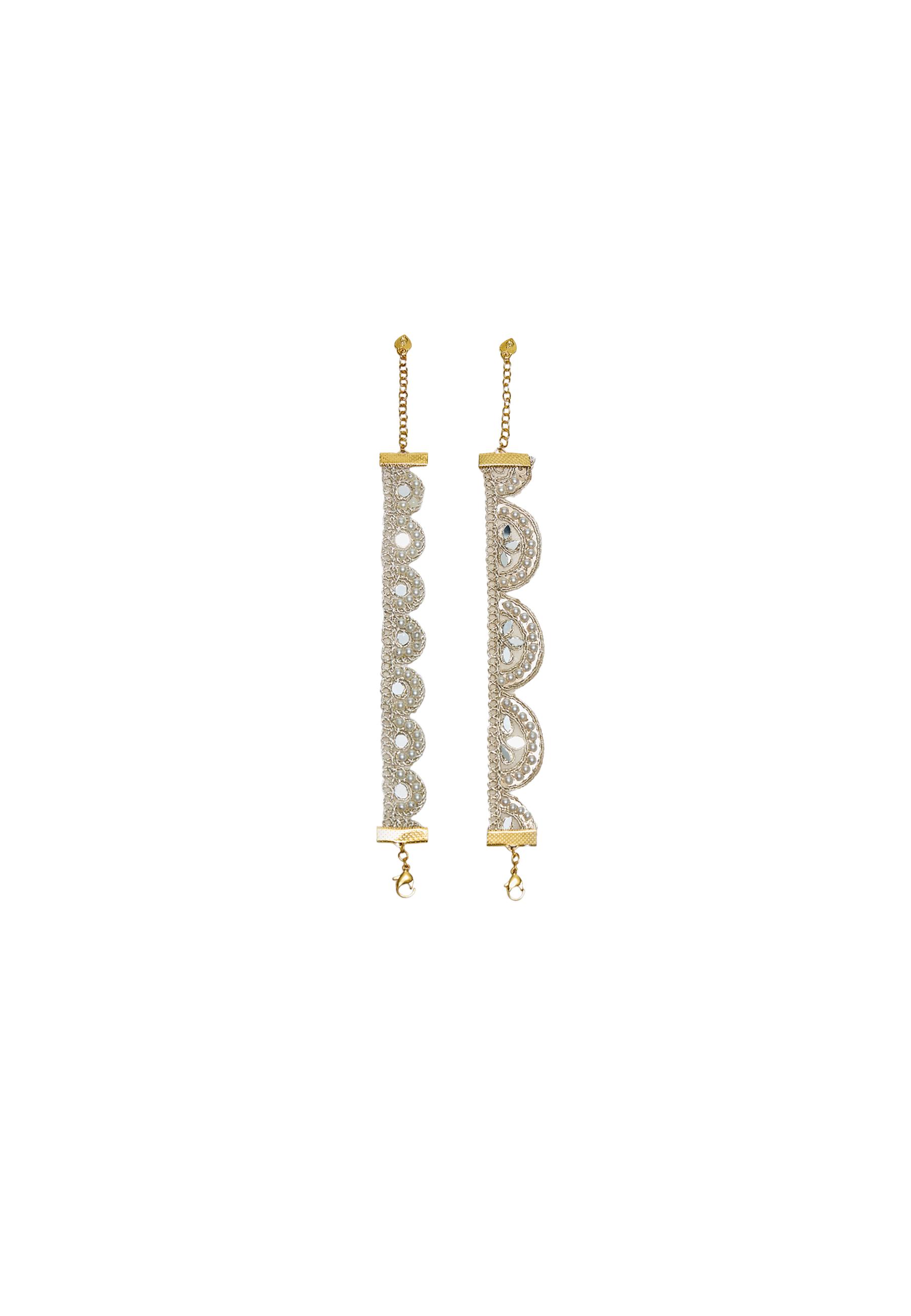 Set of 2 mirror bracelets — Gold