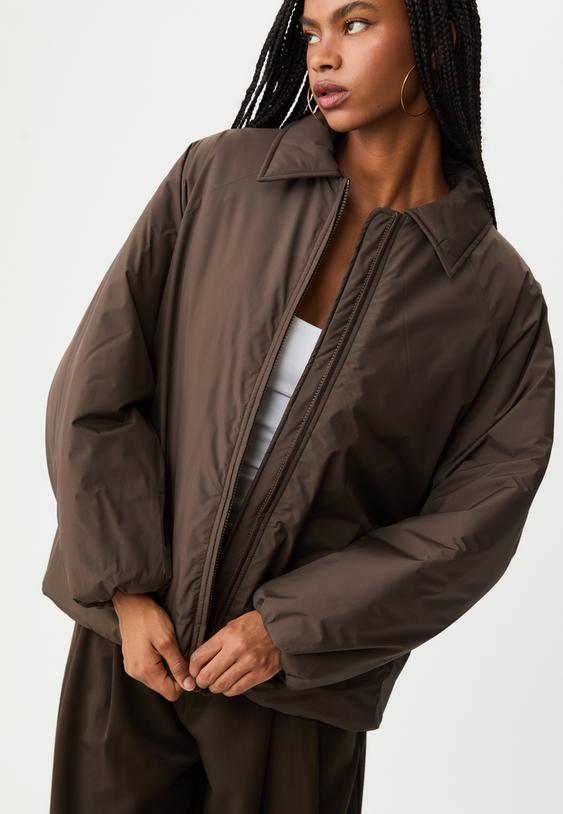 cazadora acolchada regular