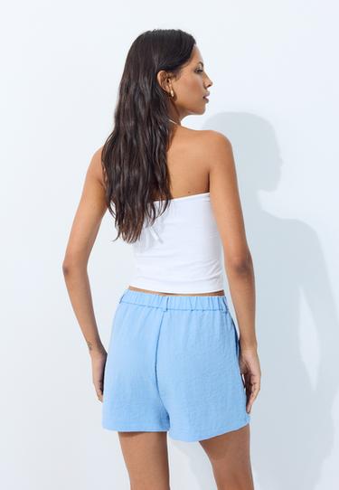 Rustic smart shorts — Blue 5