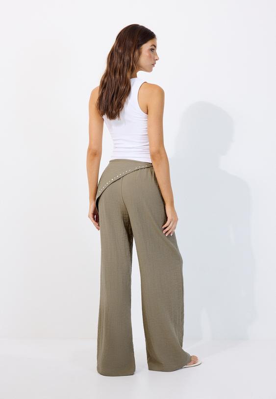 flowing scarf trousers
