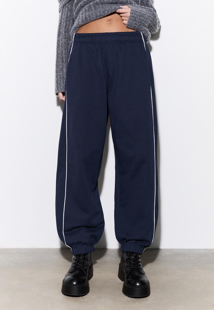 joggingbroek met bies