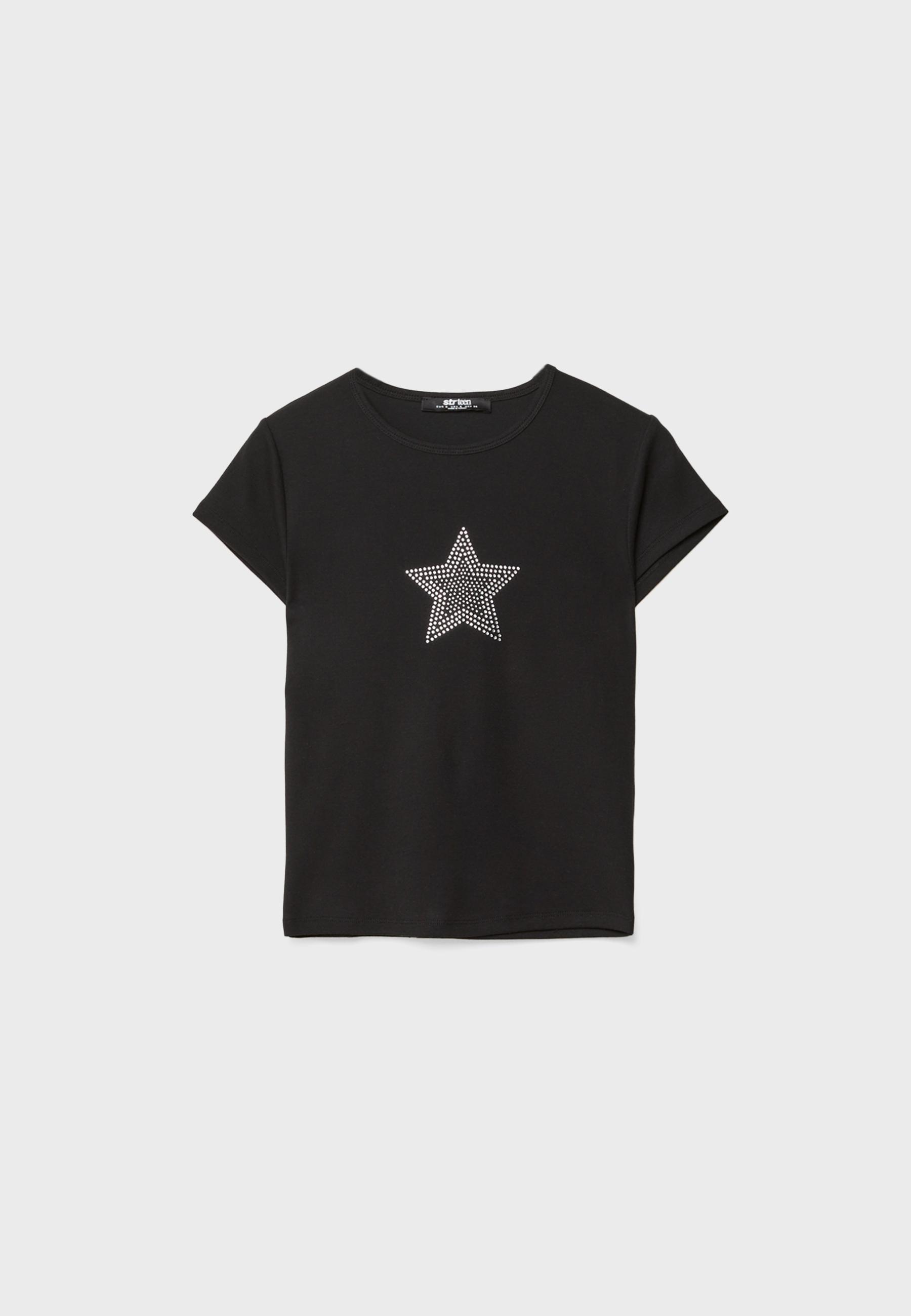 Shimmer T-shirt - Women's fashion | Stradivarius United States
