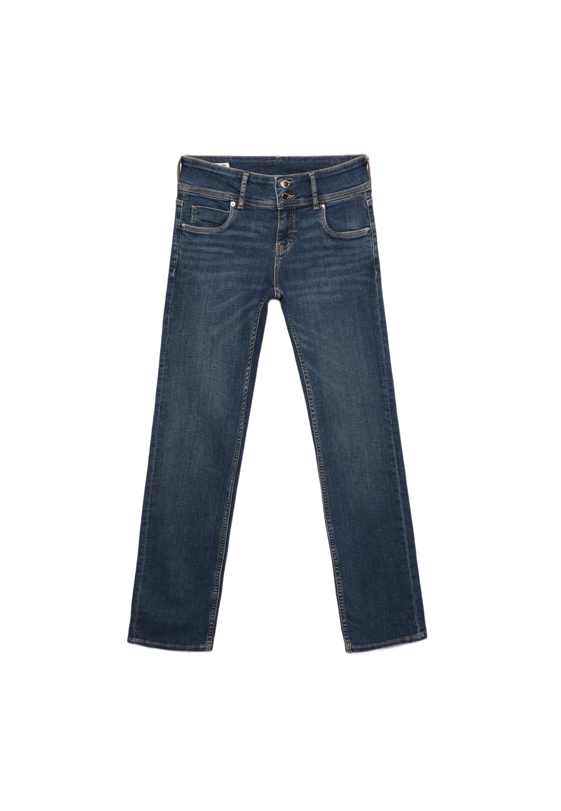 Low-rise slim fit jeans