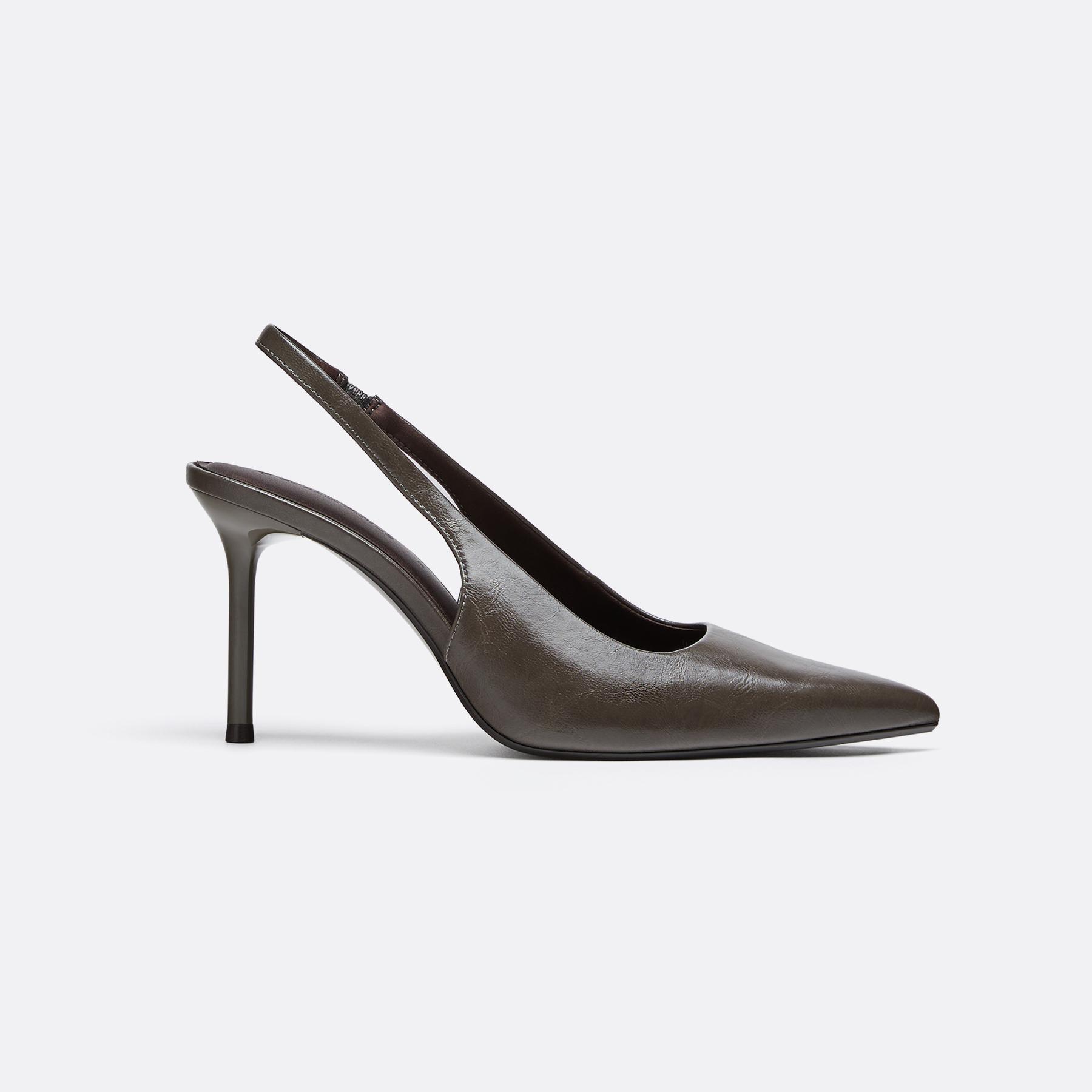 Slingback heels — GREY