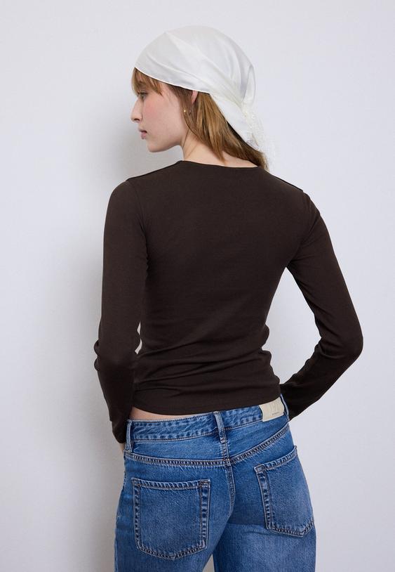 long sleeve basic t shirt