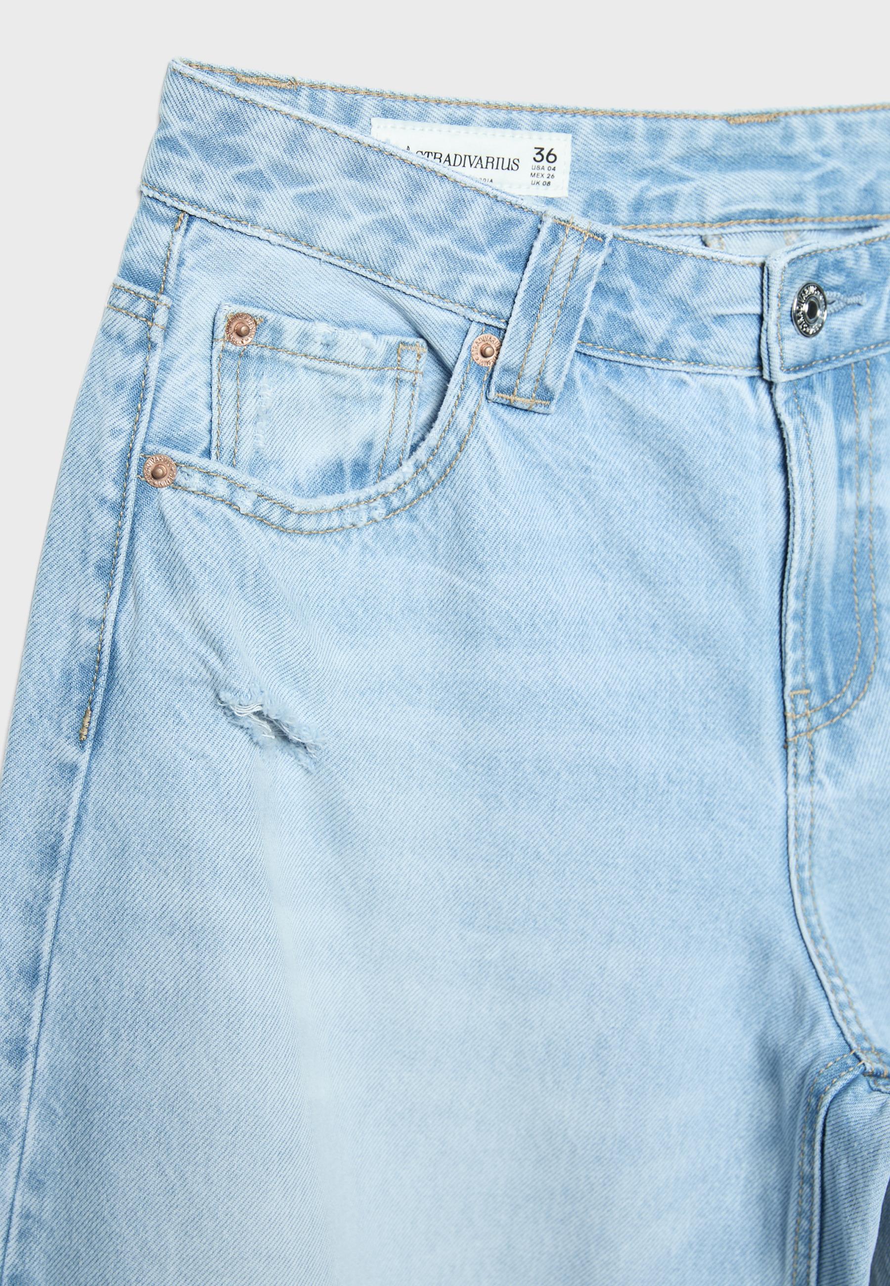 D80 Barrel fit jeans — MEDIUM LIGHT BLUE DENIM