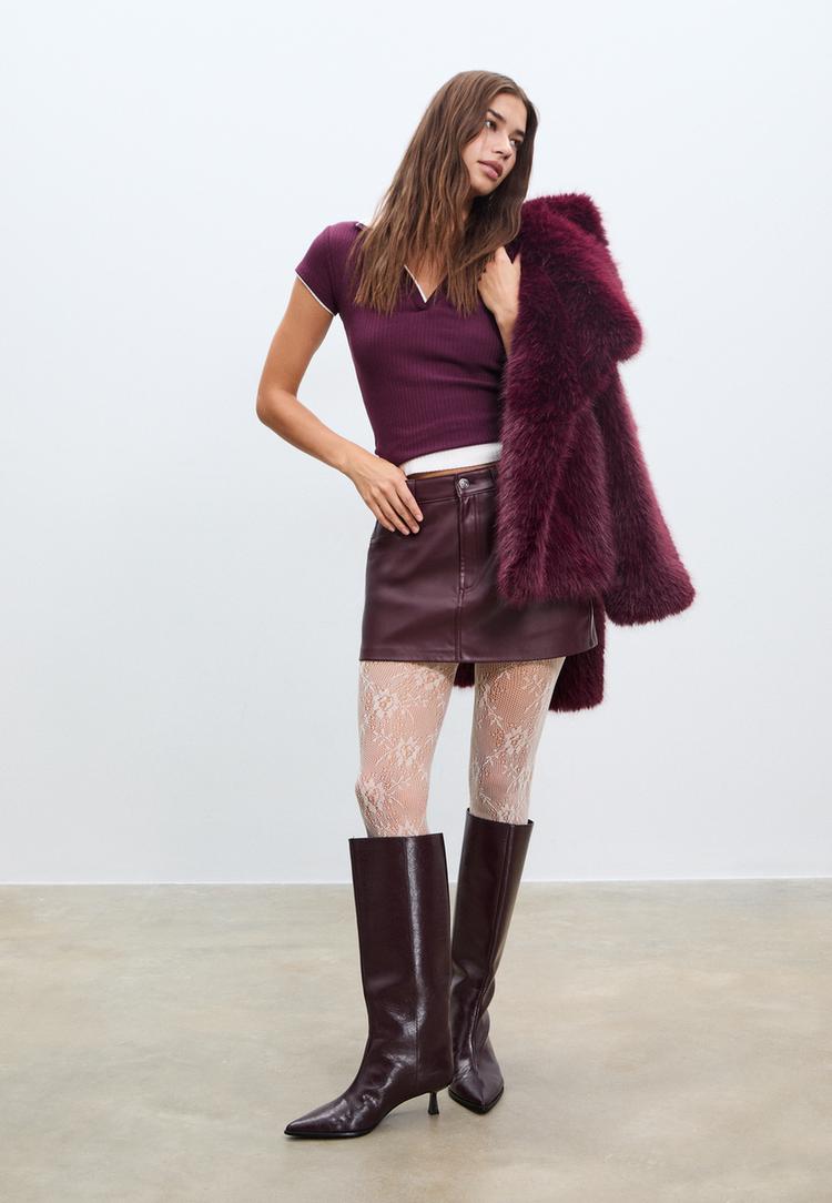 medias encaje 30 denier