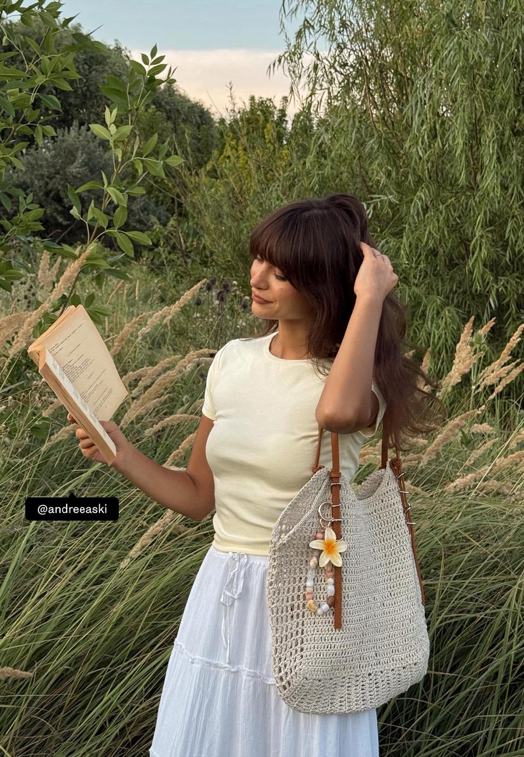 Bolso hombro crochet