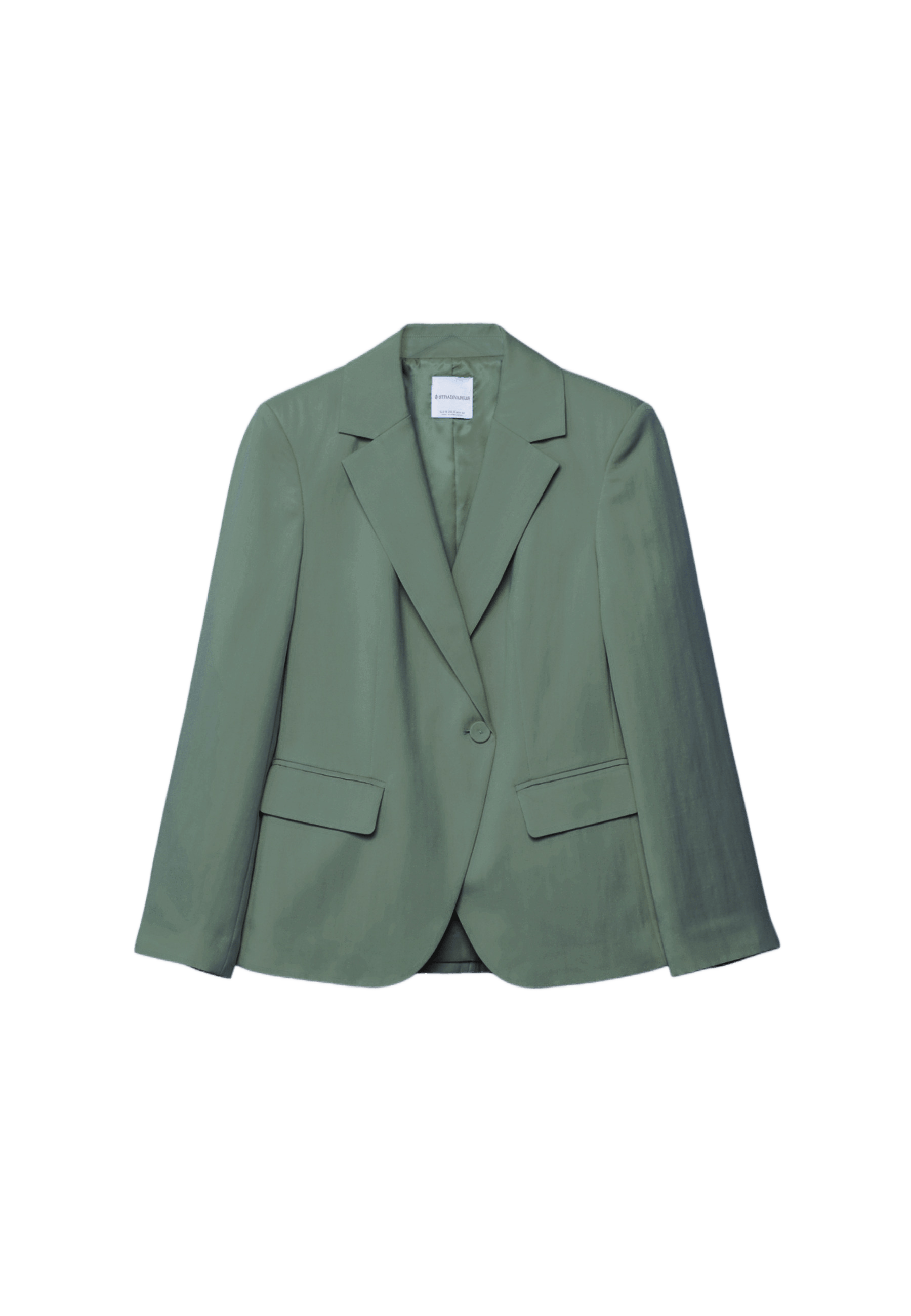 Asymmetric blazer — Khaki