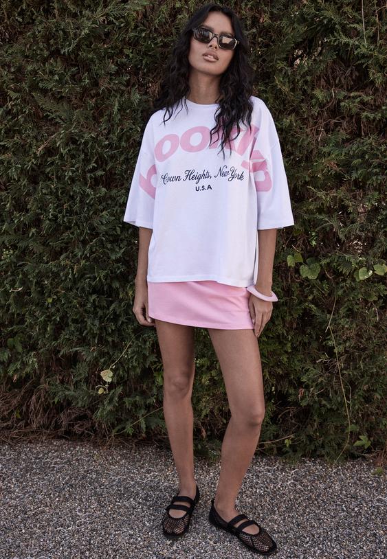 Kısa kollu pozisyonel t-shirt - Görsel 5