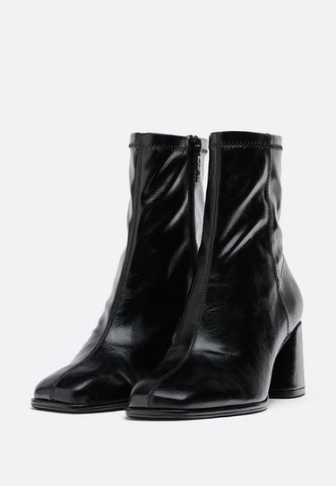Block ankle boots — BLACK  3