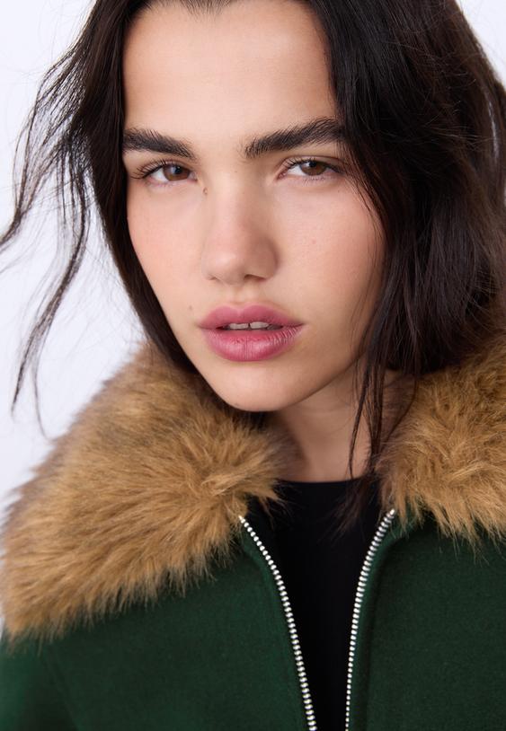 suni kurk detayl ceket