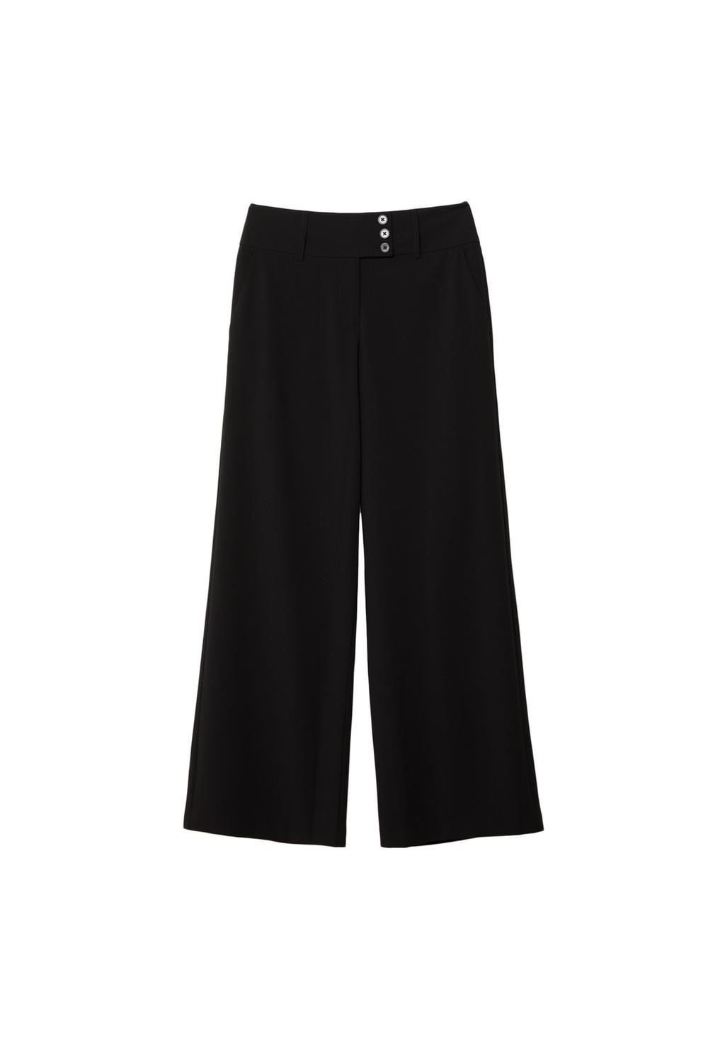 Pantalón vestir cinturilla ancha
