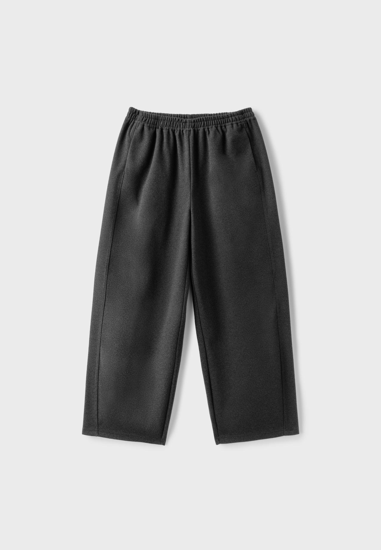 Barrel trousers — Mid grey