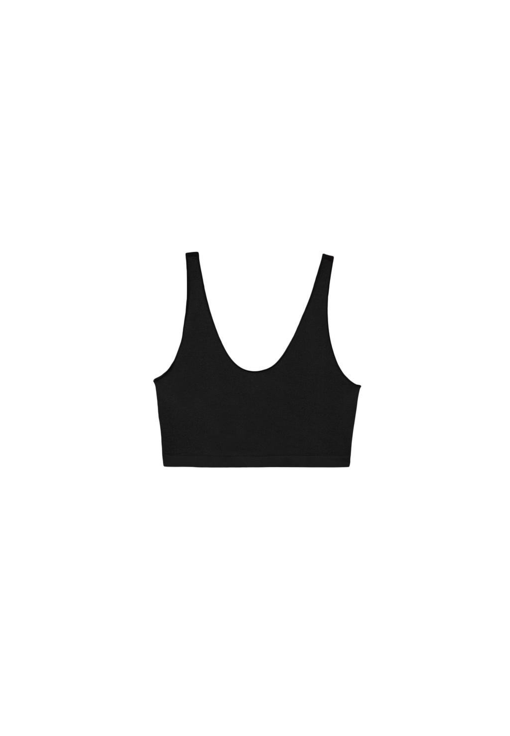 Basic seamless crop top