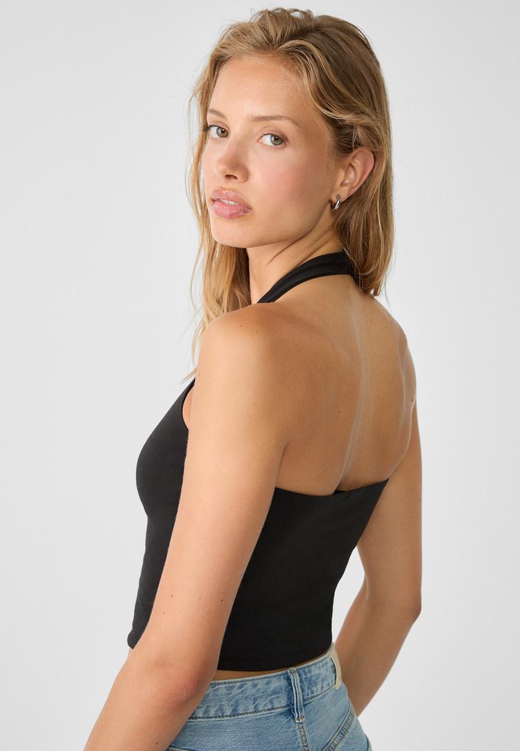 pack 2 tops cortos halter