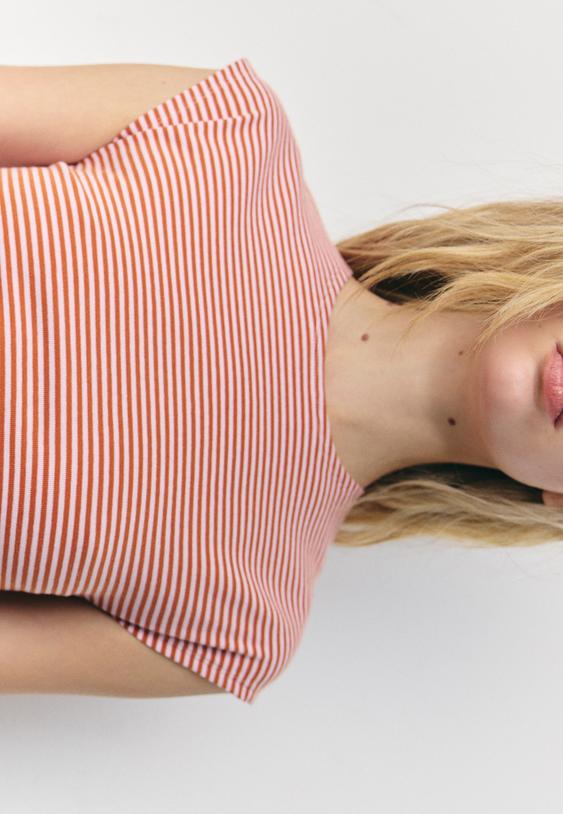 tshirt basique mini manches raye