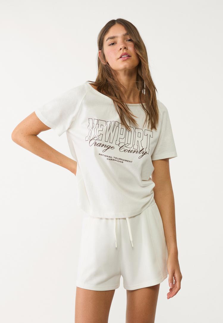 short costuras tacto suave