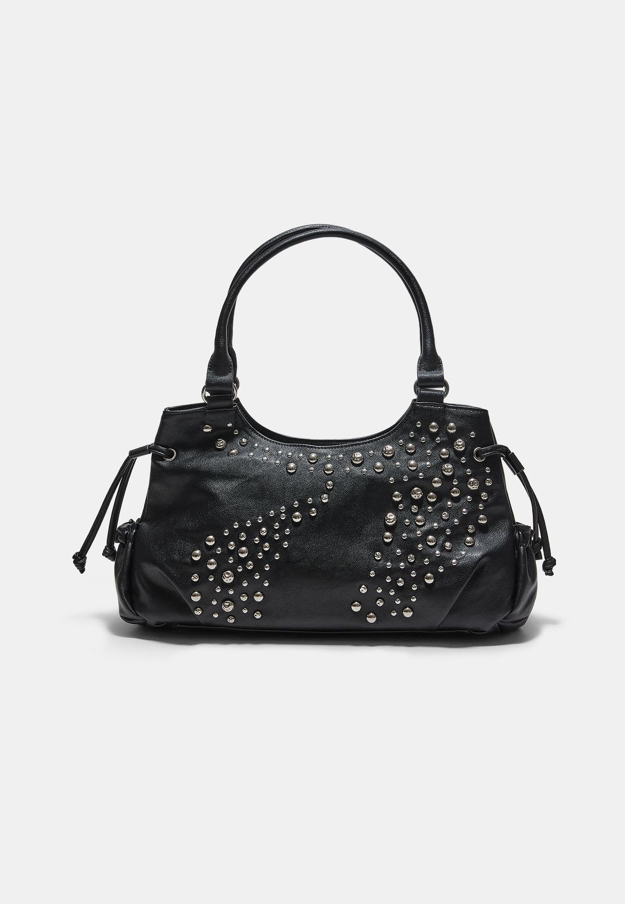 Studded city bag — Black