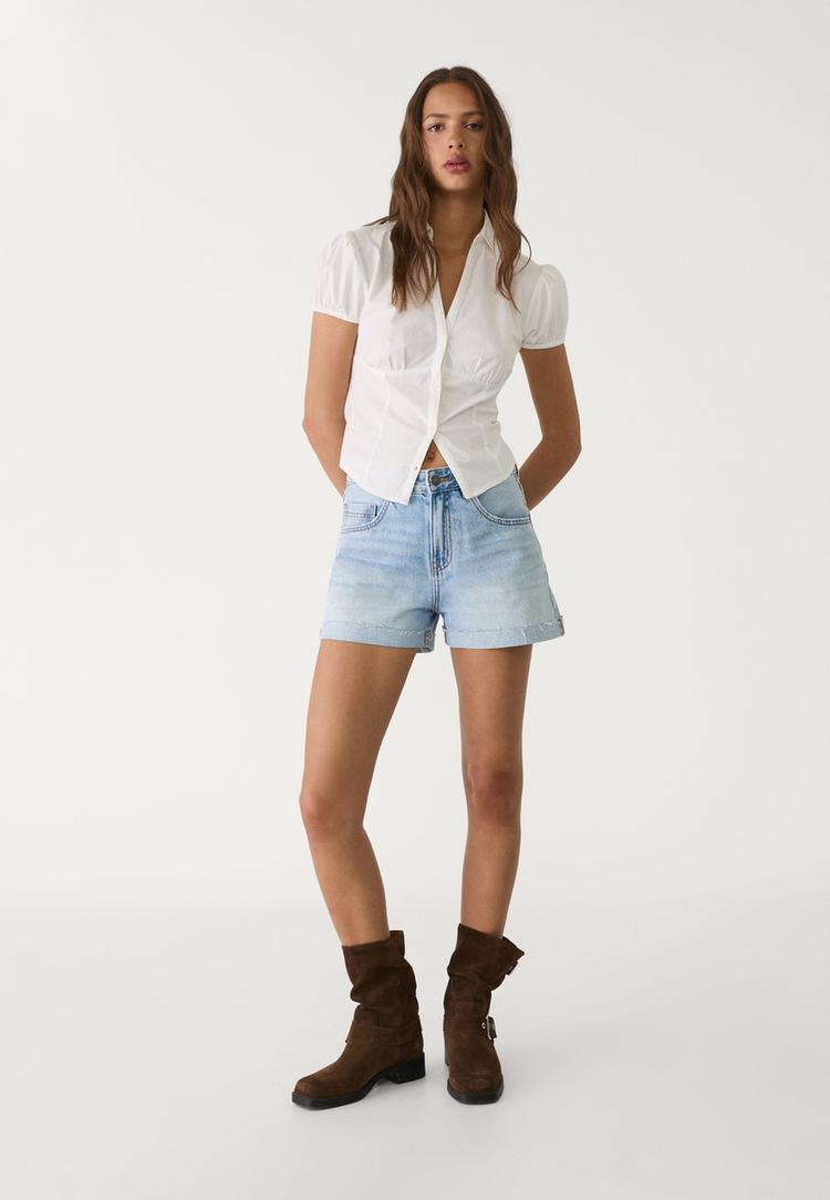 shorts denim vuelta