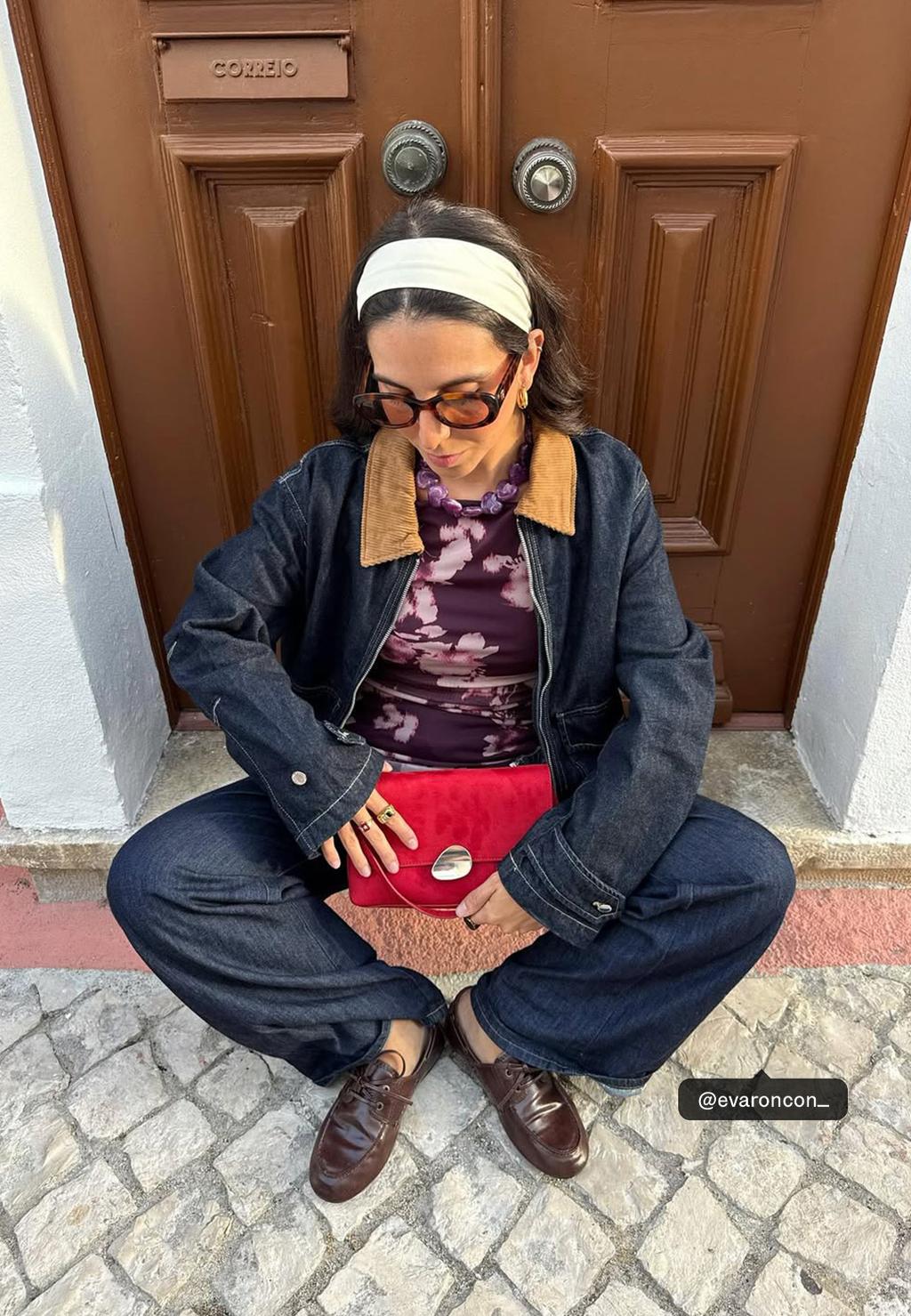 D91 Jeans a vita bassa e gamba larga