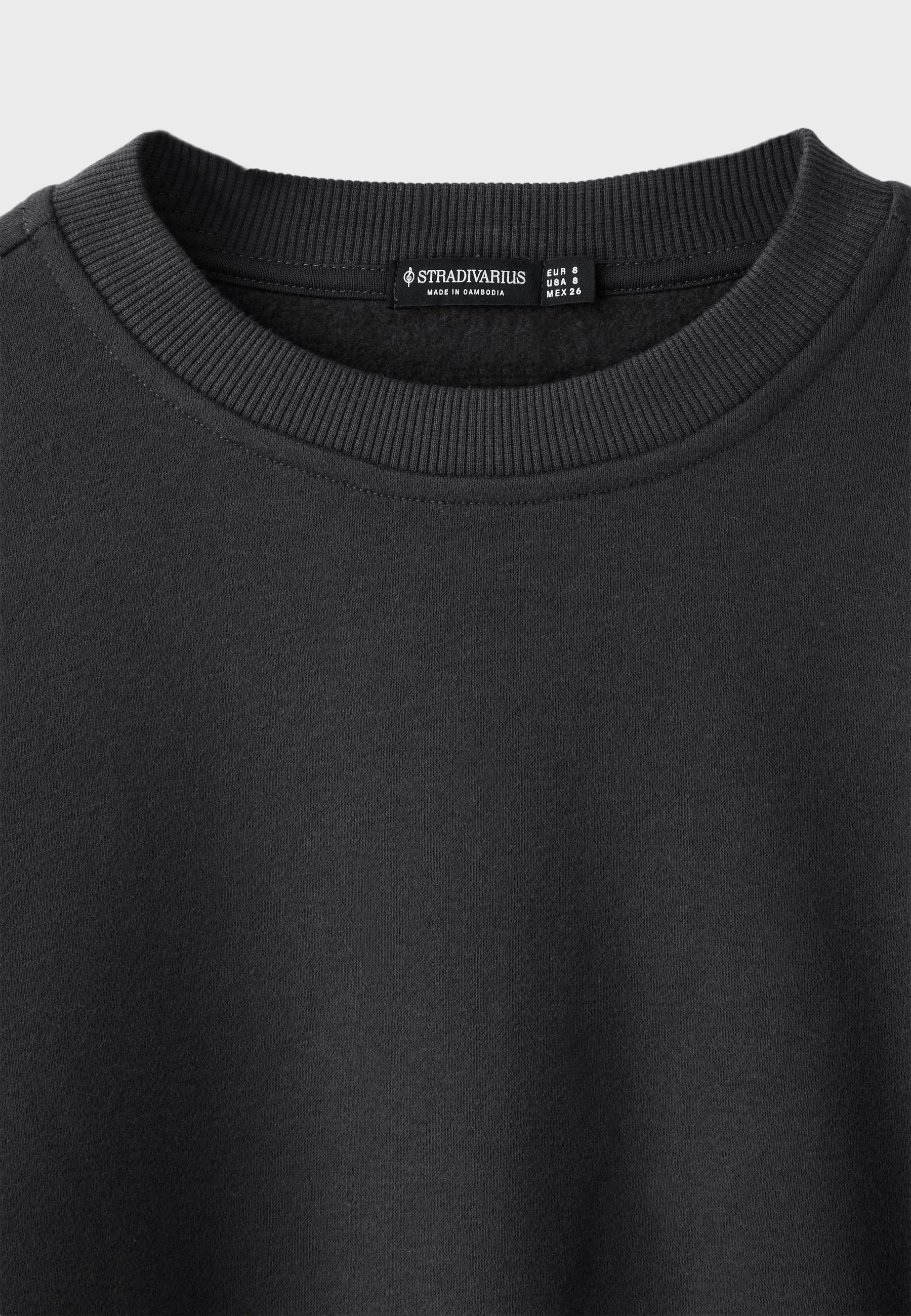 Stradivarius Basic sweatshirt görsel 3