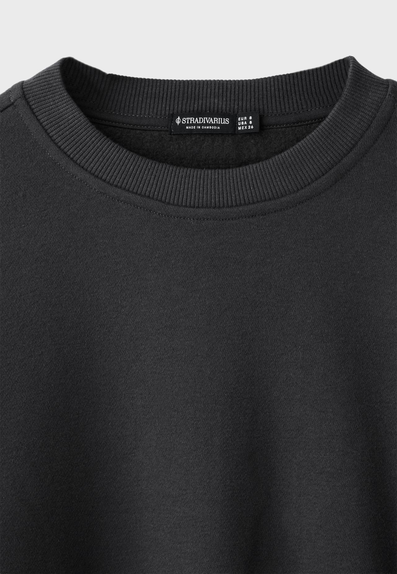 Basic sweatshirt — Dark grey